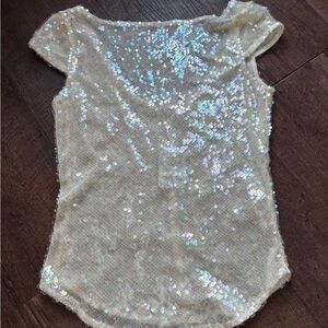Free People Intimately Sheer Sequin Top